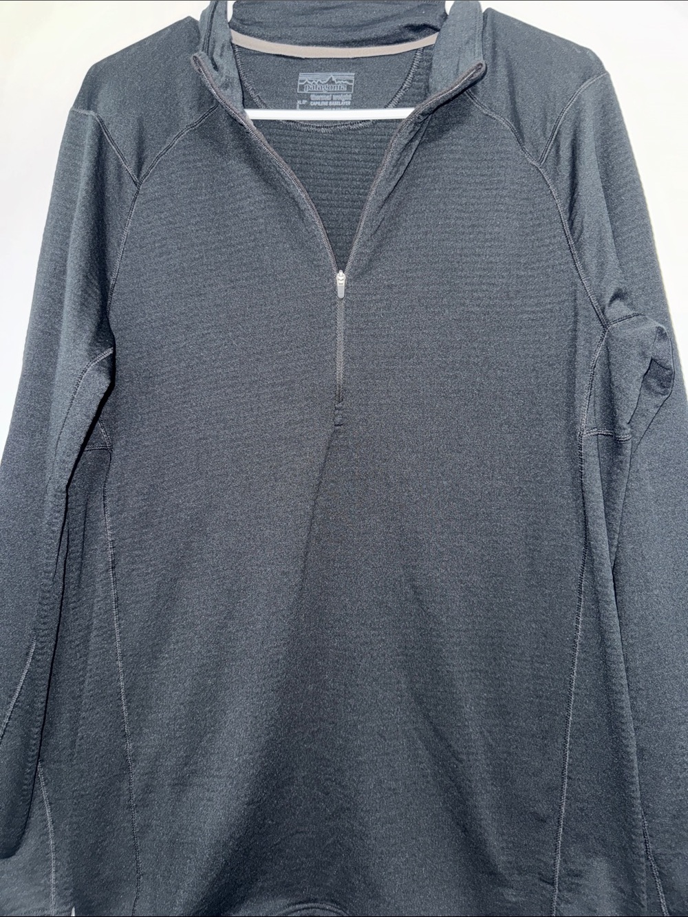 Patagonia Men's Zip-Front base layer - Black